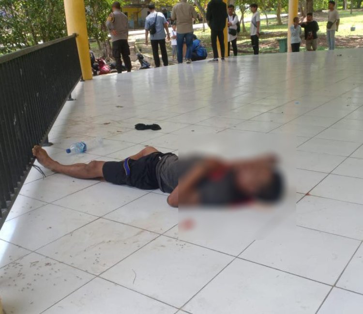 PENEMUAN MAYAT BERSIMBAH DARAH  DI PP, PANGKALAN BUN