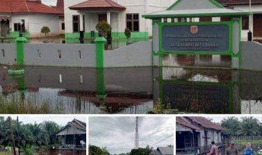 BANJIR MELANDA KOTA MANIS PANGKALAN BUN