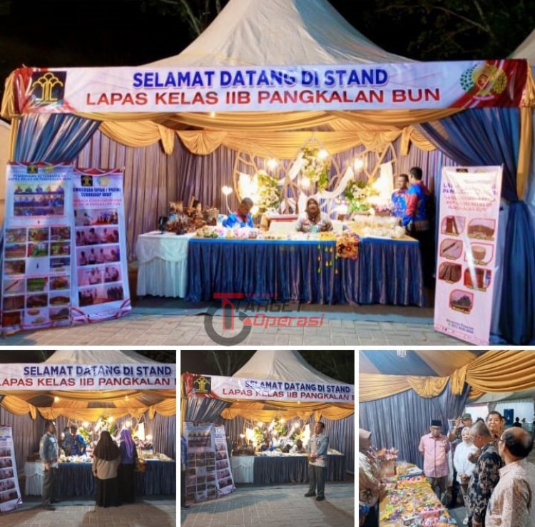 LAPAS KELAS II B PANGKALAN BUN IKUT MERAMAIKAN FESTIVAL KEUANGAN KEMENKEU SATU TAHUN 2024