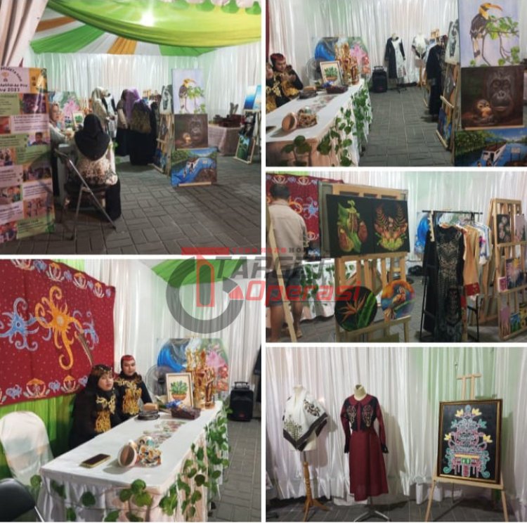 SLBN 1 PANGKALAN BUN GELAR HASIL KARYANYA DI FESTIVAL KEUANGAN KEMENKEU SATU