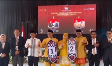 " RAIH NOMOR URUT 1, RAHMAT HIDAYAT DAN EKO SOEMARNO SIAP AKSELERASI PEMBANGUNAN KOBAR "