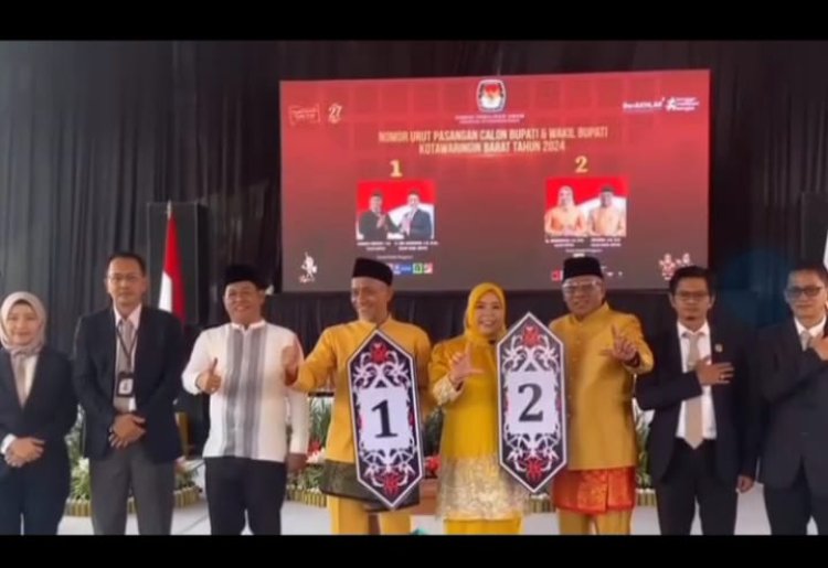 " RAIH NOMOR URUT 1, RAHMAT HIDAYAT DAN EKO SOEMARNO SIAP AKSELERASI PEMBANGUNAN KOBAR "