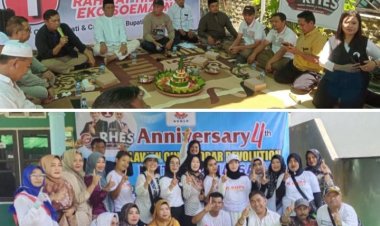 " KHITAN MASSAL DAN SOSIALISASI KAMPANYE RAHMAT HIDAYAT-EKO SOEMARNO DISAMBUT MERIAH : RELAWAN RCKR DAN GRHES SEHATI GELAR ANNIVERSARY KE -4 DI DESA PASIR PANJANG " 