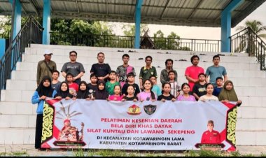 " MENGGALI WARISAN LELUHUR : PELATIHAN SILAT KUNTAU DAN LAWANG SEKEPENG DIKECAMATAN KOTAWARINGIN LAMA " 