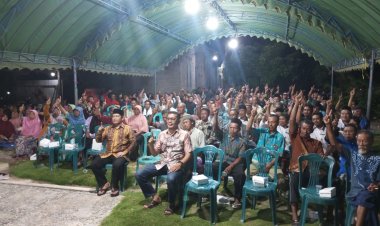 " SUGUHKAN GEBRAKAN DI KAMPANYENYA RAHMAT HIDAYAT MEMBAWA SEMANGAT PERUBAHAN BAGI WARGA DESA ARGA MULYA " 