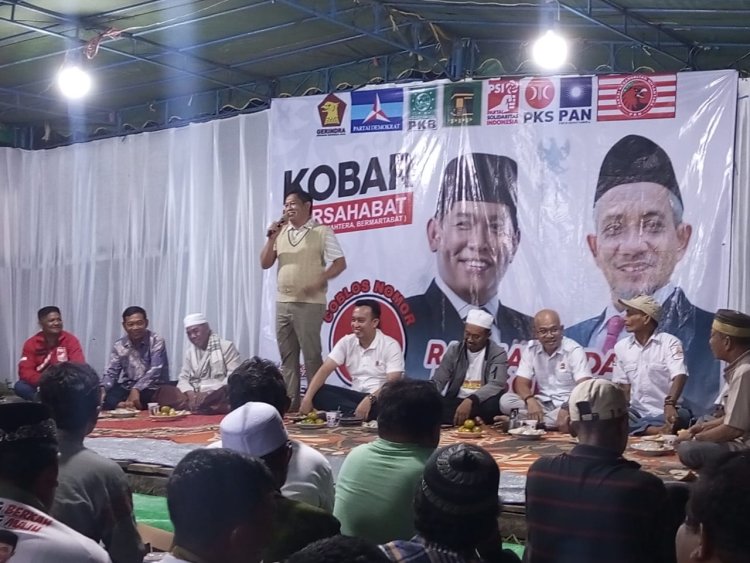 " SUARA PERUBAHAN MENGGEMA DI TATAS BUNGUR : RAHMAT HIDAYAT JANJIKAN SOLUSI BAGI MASYARAKAT KOTAWARINGIN BARAT " 