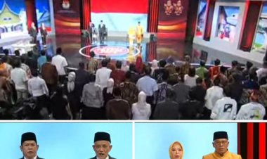 " DEBAT PERDANA PILKADA KOBAR 2024: RAHMAT-EKO DAN NURHIDAYAH-SUYANTO SALING ADU STRATEGI DAN PROGRAM UNGGULAN UNTUK MASA DEPAN KOTAWARINGIN BARAT " 