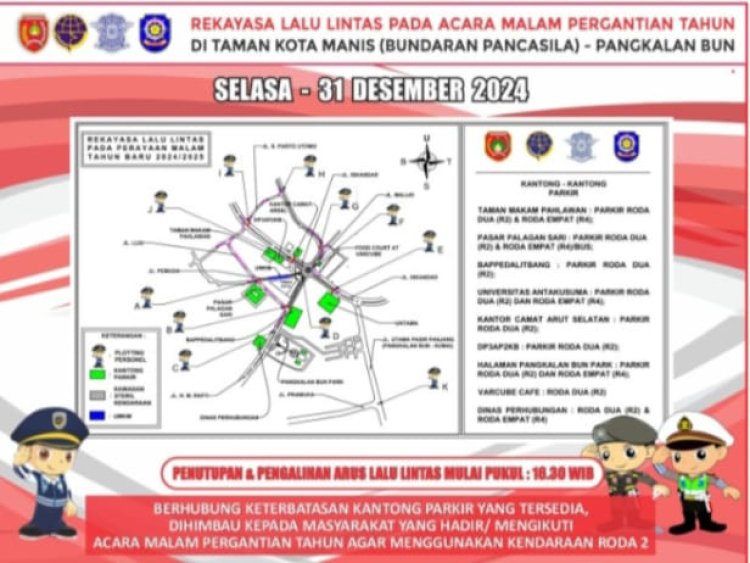 " SAMBUT 2025 DENGAN MERIAH DAN TERTIB : DOA BERSAMA SERTA ATRAKSI IKONIK WARNAI PERGANTIAN TAHUN DI KOBAR " 