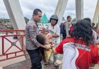 " DETIK-DETIK MENEGANGKAN DI JEMBATAN KAHAYAN: AKSI POLRESTA PALANGKA RAYA SELAMATKAN WANITA DARI AMBANG KEMATIAN " 