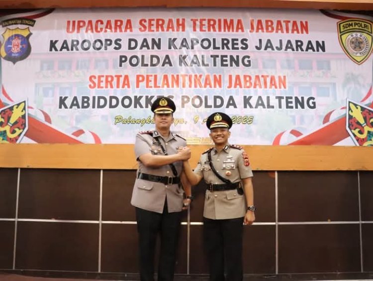 " TRANSFORMASI KEPOLISIAN DI UJUNG BARAT KALTENG : POLRES KOBAR SAMBUT KAPOLRES BARU " 