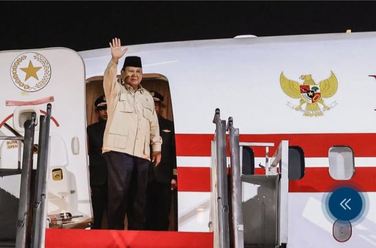 " PRESIDEN PRABOWO RESMI MEMULAI LAWATAN DIPLOMATIK KE TIMUR TENGAH : PERKUAT KEMITRAAN STRATEGIS DAN DORONG PERDAMAIAN REGIONAL DALAM KUNJUNGAN KE LIMA NEGARA SAHABAT " 