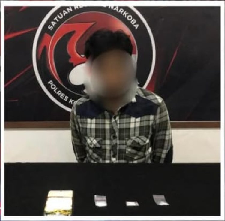 “TERUNGKAP! SATRESNARKOBA POLRES KOBAR GAGALKAN AKSI PENGEDAR SABU DI JANTUNG KOTA : GR DIRINGKUS DENGAN BARANG BUKTI MENGUATKAN ”