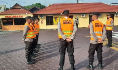 " POLRES KOBAR KEMBALI TURUN KE LAPANGAN UNTUK EDUKASI WARGA CEGAH KARHUTLA "