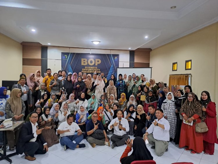 " MELEDAK! BOP TRUE LIFE EMPIRE PANGKALAN BUN DISERBU RATUSAN PESERTA, REWARD 4,6 MILYAR JADI MAGNET PERUBAHAN HIDUP. BISNIS SEHAT, INCOME HEBAT! " 