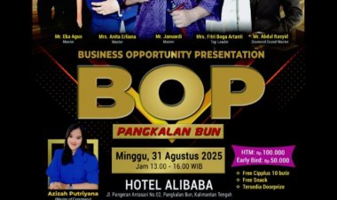 “ BOP PANGKALAN BUN : LEDAKAN SEMANGAT BISNIS TRUE LIFE EMPIRE INDONESIA, AWALI DENGAN DOA, KOBARKAN INSPIRASI HINGGA RAIH MIMPI BESAR ”