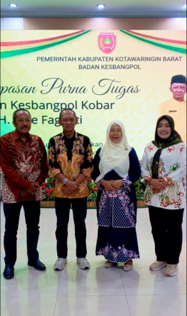 " KETUA DPC LIN KOBAR HADIRI PELEPASAN PURNA TUGAS KABAN KESBANGPOL : MOMEN HARU DAN INSPIRASI DALAM SEMANGAT KOLABORASI " 