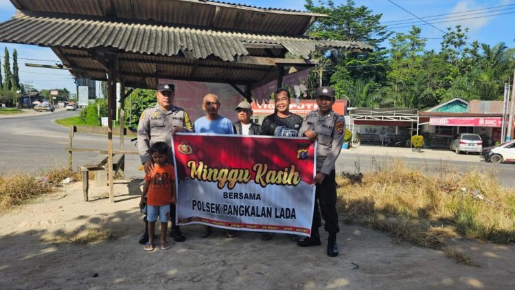 “ MINGGU KASIH DI PANGKALAN LADA : POLSEK SERAP ASPIRASI, WARGA JADI MITRA STRATEGIS JAGA KAMTIBMAS ”